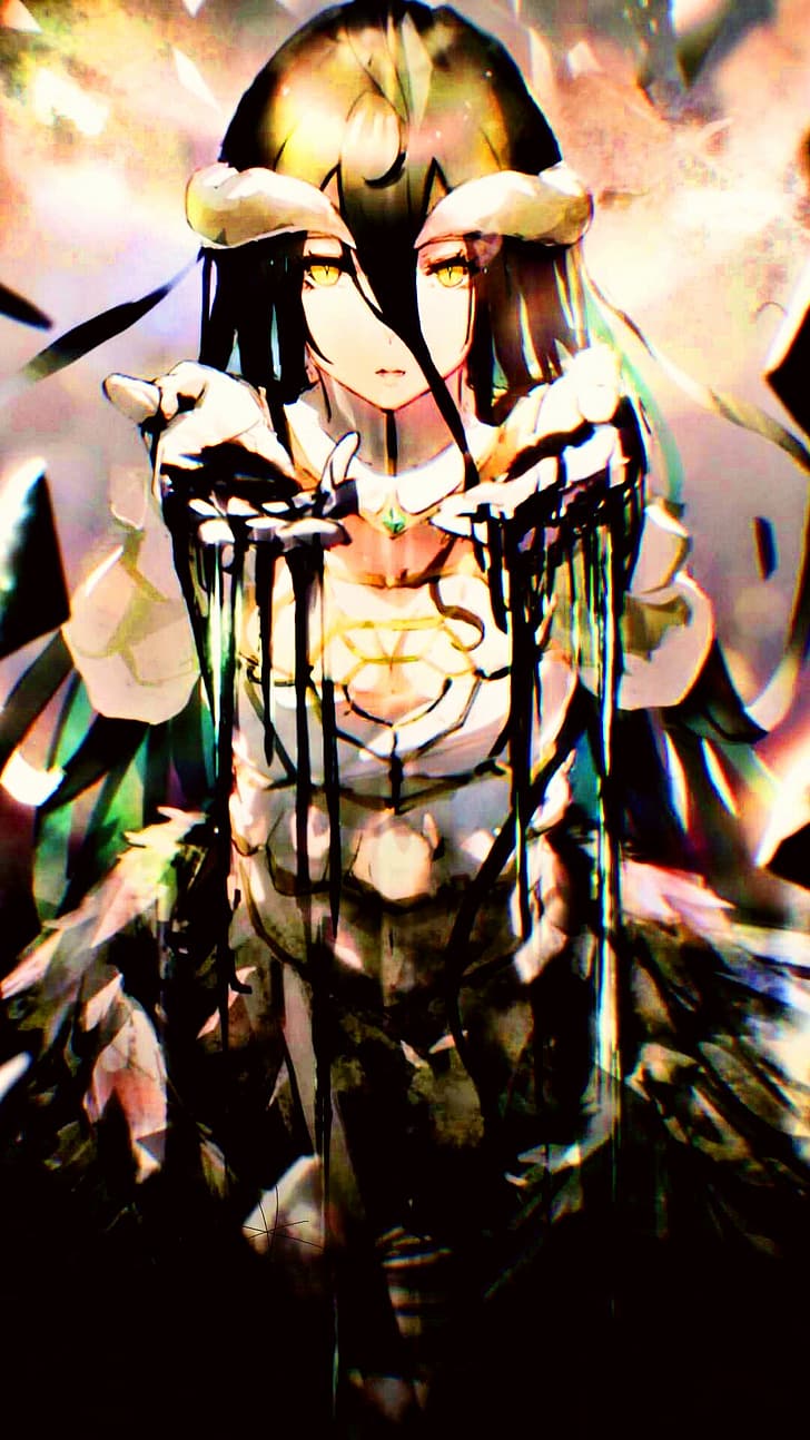 Overlord (Anime), Succubus, Albedo (OverLord), HD-Hintergrundbild, Handy-Hintergrundbild