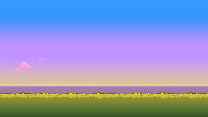 Artistico, Pixel Art, 8 bit, minimalista, Sfondo HD