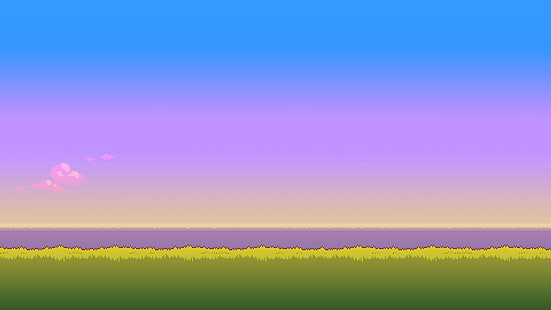 Artistic, Pixel Art, 8-Bit, Minimalist, HD wallpaper HD wallpaper