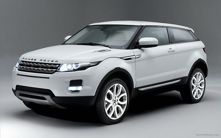 2011 Range Rover Evoque 5, biały land rover range rover, 2011, rover, range, evoque, samochody, land rover, Tapety HD