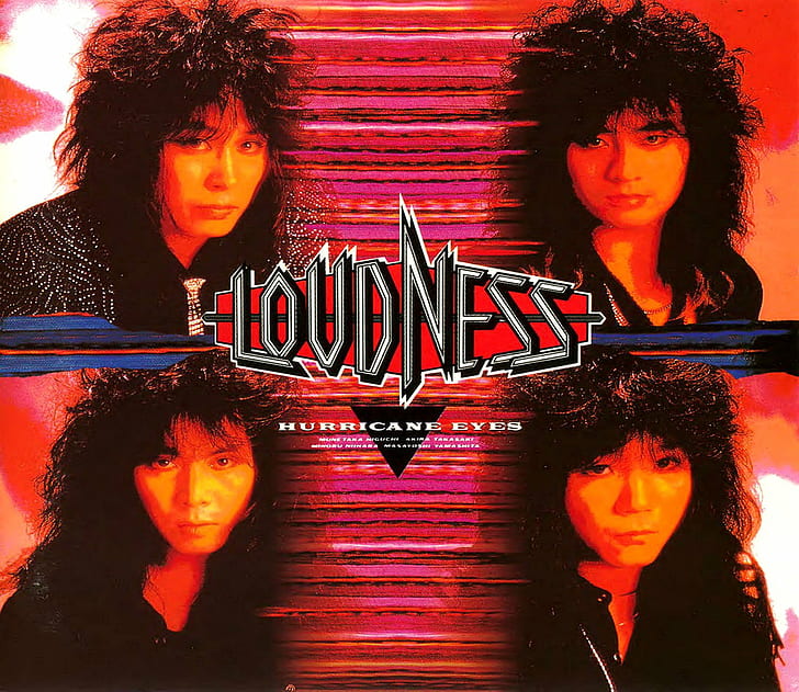 hairy, heavy, japanese, loudness, metal, poster, HD wallpaper