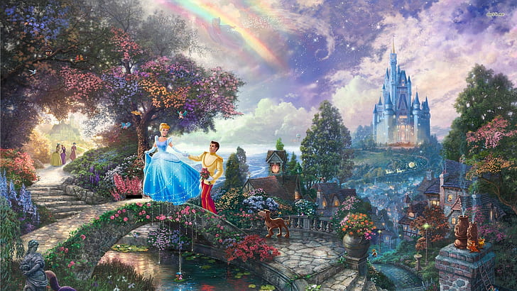 Dessins Animes 19x1080 Cendrillon Princecharming Disney Chateau Fond D Ecran Hd Wallpaperbetter