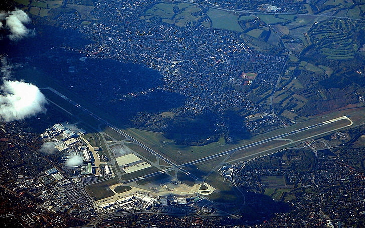 مطار، خلفية HD