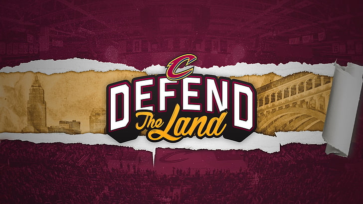 NBA 2017 Cleveland Cavaliers Theme Hintergründe, HD-Hintergrundbild