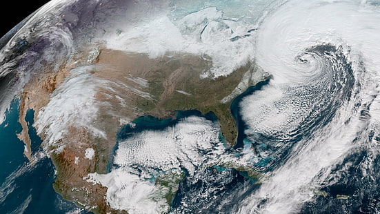 мир, погода, мексиканский залив, орбита, спутниковые снимки, наса, океан, шторм, облако, северная америка, планета, атмосфера, земля, мексика, сша, сша, америка, HD обои HD wallpaper