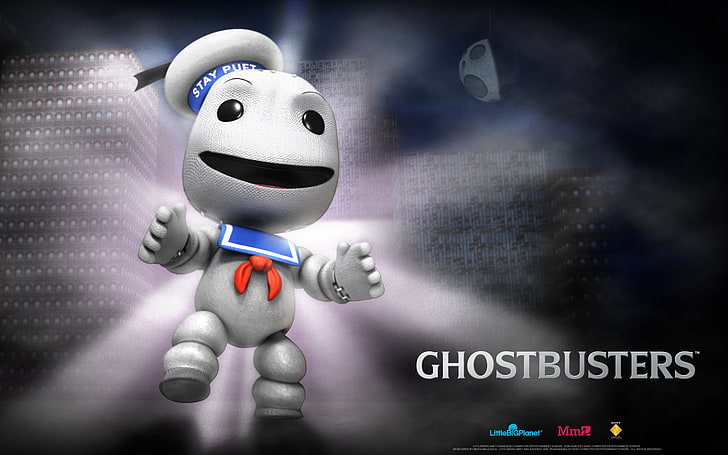 LittleBigPlanet - Ghost Busters, fondo de pantalla de Ghostbusters, juegos, Fondo de pantalla HD