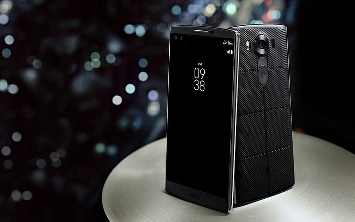 téléphones intelligents Android noirs, LG V10, smartphone, conception, Fond d'écran HD