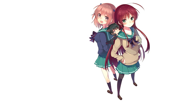 Anime, The Devil Is a Part-Timer !, Chiho Sasaki, Emi Yusa, Tapety HD