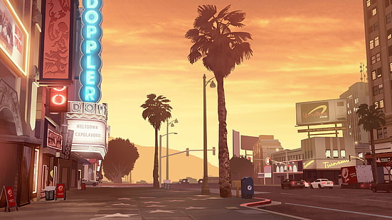 Grand Theft Auto, Grand Theft Auto V, HD-Hintergrundbild HD wallpaper