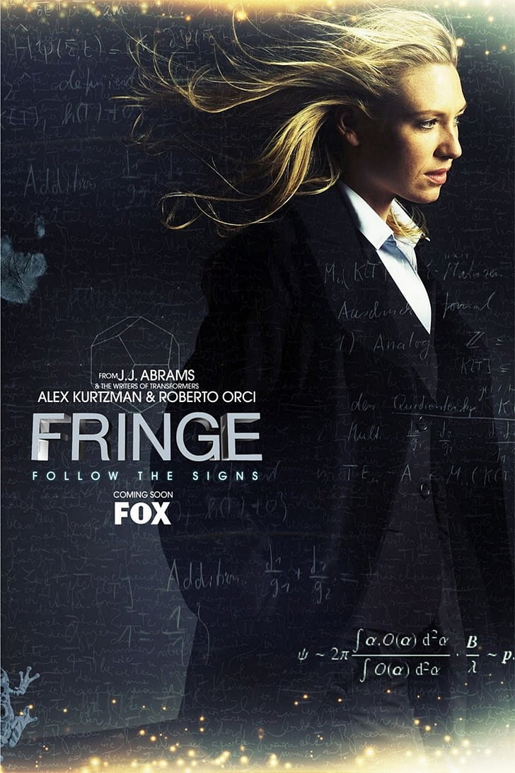 Обложка фильма «Fringe Follow The Signs», ТВ, афиша «Бахрома» (сериал), HD обои, телефон обои