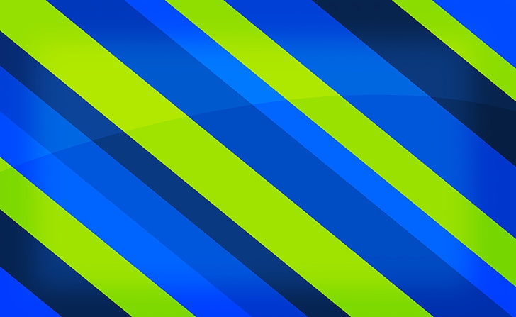 Rayure Blue And Green, blue and green striped digital wallpaper, Aero, Colorful, green, abstract, blue, rayure, stripes, HD wallpaper