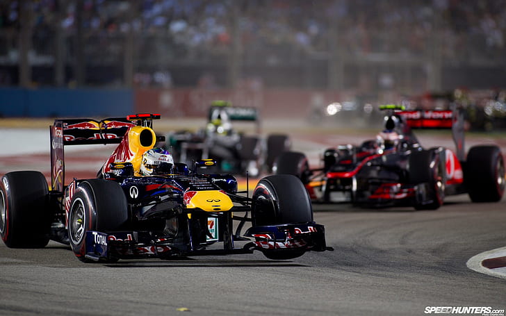 Race Car Race Track Formula One F1 HD, автомобили, суперкар, гонки, трасса, f1, один, формула, HD обои