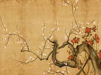 Asian Art44, chinese, japanese, asian-art, paintings, HD wallpaper HD wallpaper