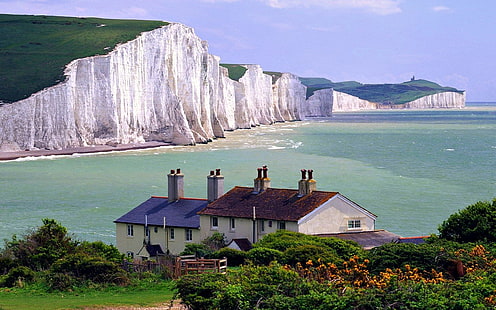 The White Cliffs Of Dover Wide วอลล์เปเปอร์ 339769, วอลล์เปเปอร์ HD HD wallpaper