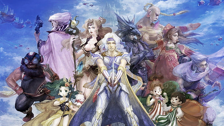 Final Fantasy, Final Fantasy IV Advance, Wallpaper HD