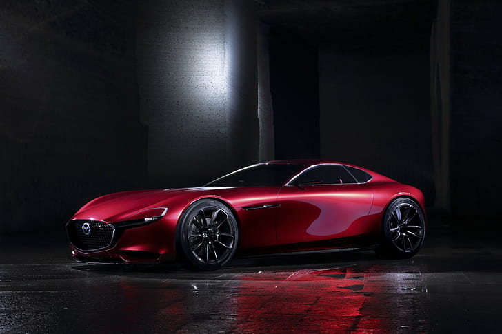 Mazda, rx-vision, moteurs rotatifs, Mazda RX-8, Rx-7, concept cars, Fond d'écran HD