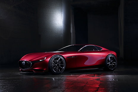Mazda, rx-vision, роторные двигатели, Mazda RX-8, Rx-7, концепт-кары, HD обои HD wallpaper