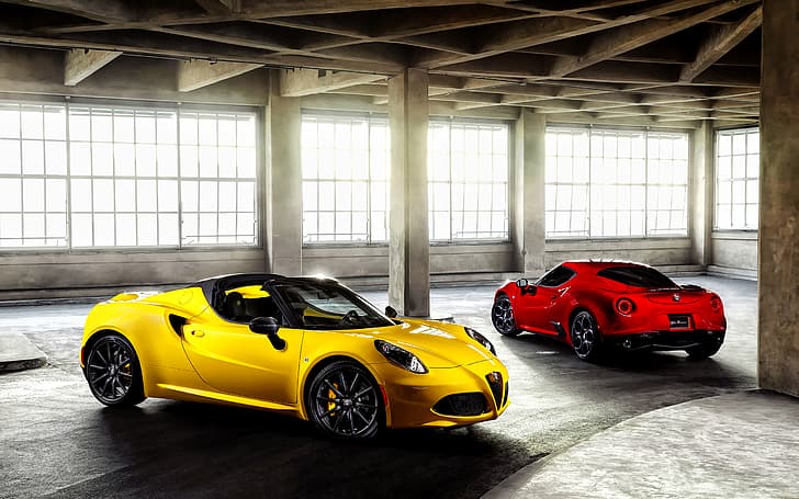 Alfa Romeo, alpha, Romeo, Spider, US-spec, 2015, 960, HD wallpaper