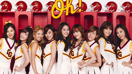 SNSD, Girls 'Generation, азиатски, модел, музикант, K-pop, корейски, HD тапет HD wallpaper