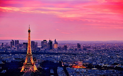 도시, 에펠, 유럽, 프랑스, ​​파리, HD 배경 화면 HD wallpaper