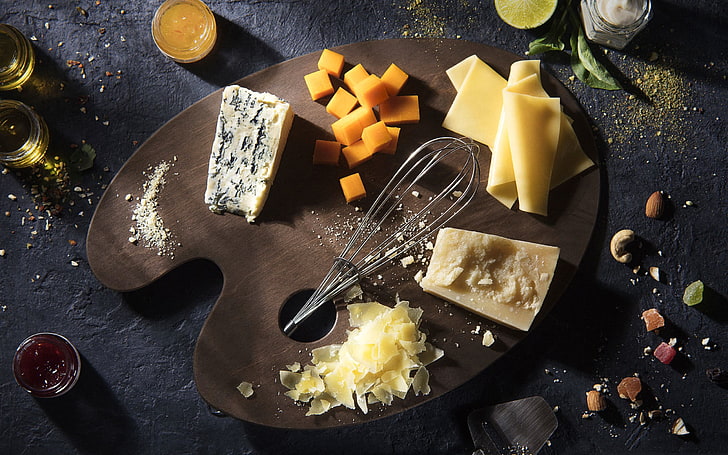 Essen, Käse, Schneidebrett, Cheddar, HD-Hintergrundbild