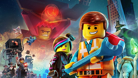 The Lego Movie 2014 Película, película, lego, 2014, Fondo de pantalla HD HD wallpaper