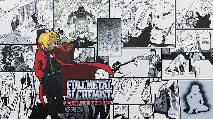 Full Metal Alchemist, Elric Edward, manga, HD wallpaper