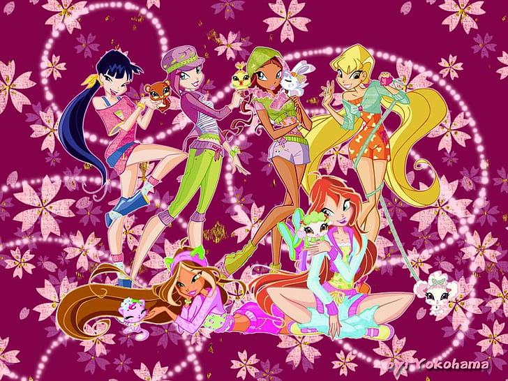 Belle Chico Winx club Love & Pets Entertainment Funny HD Art , belle, Chico, Coco, Ginger, Milly, Pepe, HD wallpaper