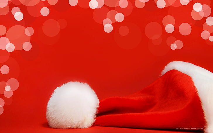 Santa Claus Hat HD, christmas, hat, santa, claus, HD wallpaper