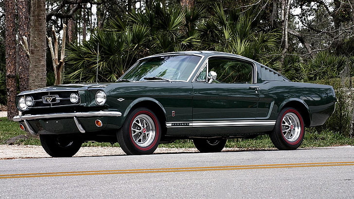 Ford Mustang, Muscle Cars, HD-Hintergrundbild