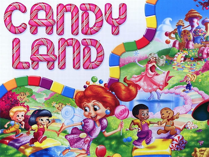 ボードゲームCandyland Candyland Entertainmentその他のHDアート、ボードゲーム、Candyland、 HDデスクトップの壁紙