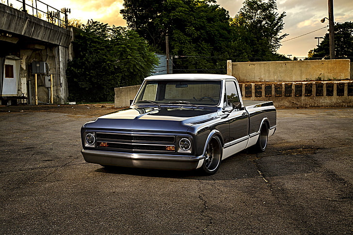 1967, c10, chevy, pickup, truck, HD wallpaper