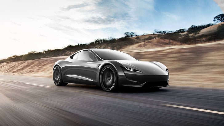 Tesla Roadster, 2020 Bilar, elbil, 4K, HD tapet