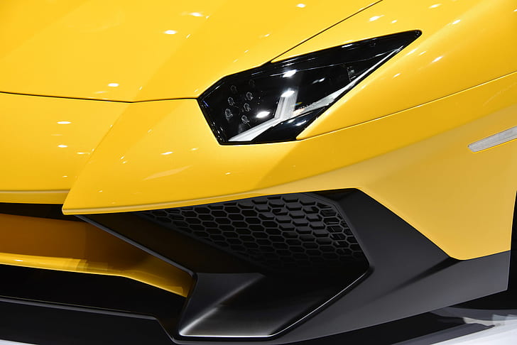 Lamborghini Aventador LP 750-4 Superveloce Roadster, lambo aventador sv_geneva 2015, coche, Fondo de pantalla HD