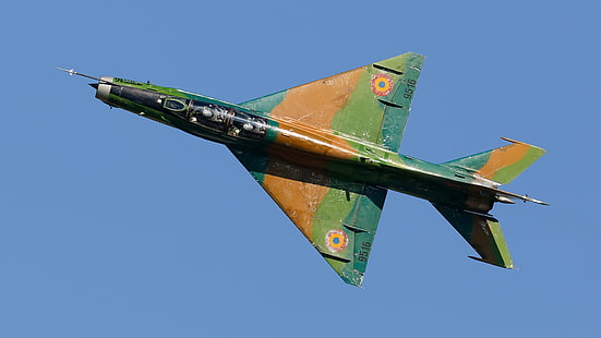 aereo, aereo militare, veicolo, MiG-21, Sfondo HD HD wallpaper