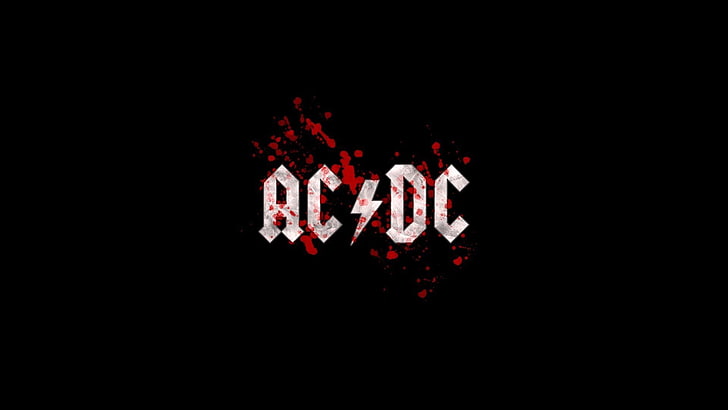 AC-DC logo, AC/DC, HD wallpaper