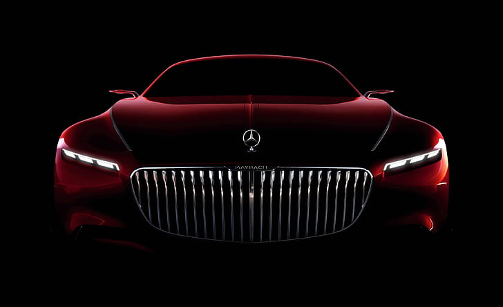 vision mercedes maybach 6 4k download  for pc, HD wallpaper