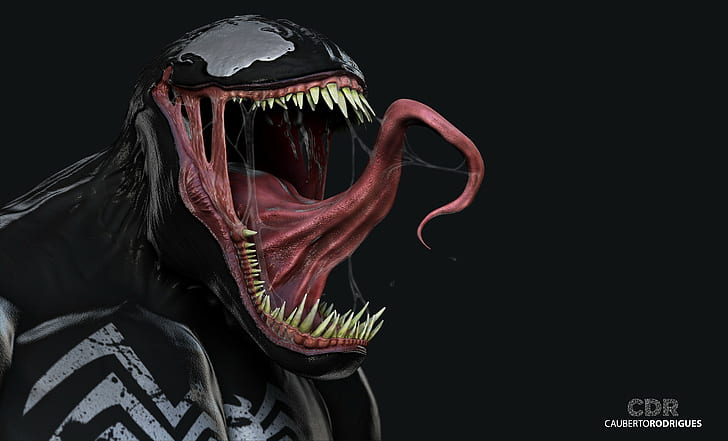 3D, Venom, HD тапет