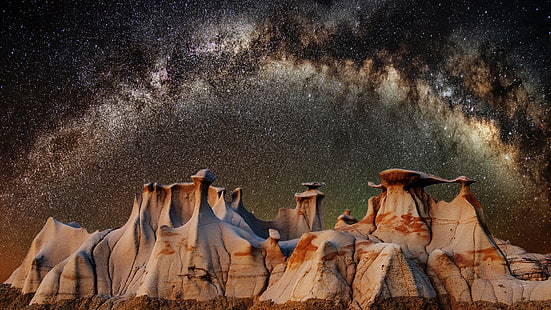 alam, Bima Sakti, bintang, lanskap, Wallpaper HD HD wallpaper
