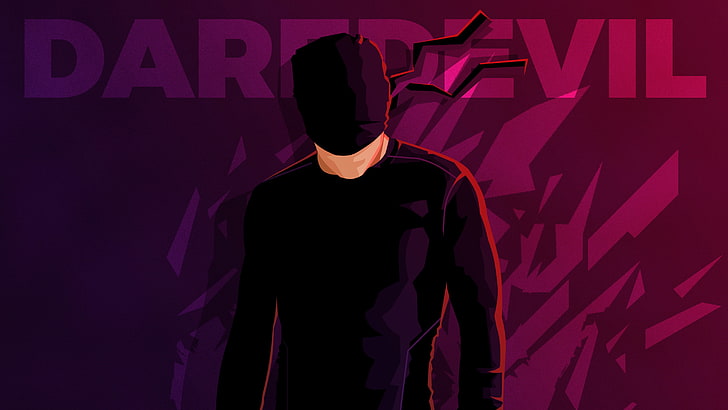 Daredevil, CGI, Minimal, HD wallpaper