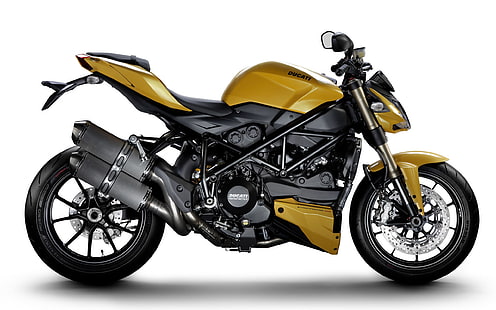 محرك دوكاتي Ducati Streetfighter Motorcycles Ducati HD Art ، أصفر ، دوكاتي ، محرك ، دراجة نارية ، عجلات، خلفية HD HD wallpaper