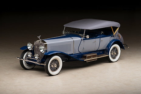 1927, Doppelhaube, Fraschini, Isotta, Lebaron, Luxus, Model-8a, Phaeton, Retro, S-S, Tipo, HD-Hintergrundbild HD wallpaper