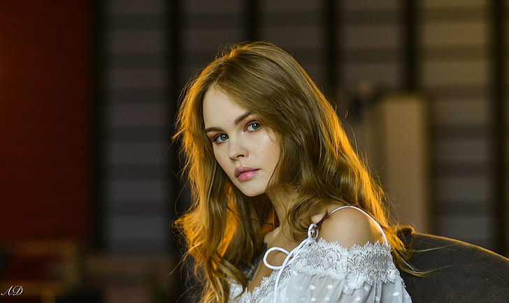 Anastasia Scheglova, model, women, HD wallpaper