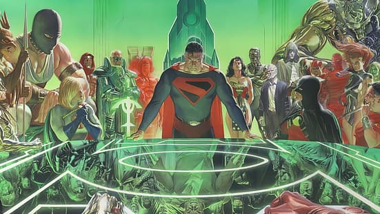  Alex Ross, DC Comics, HD wallpaper HD wallpaper