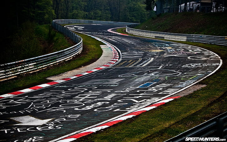 Graffiti, Motorsports, Nurburgring, Race Tracks, road, HD wallpaper
