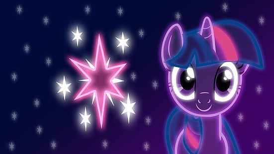 Fernsehshow, mein kleines Pony: Freundschaft ist Magie, mein kleines Pony, Twilight Sparkle, Vektor, HD-Hintergrundbild HD wallpaper