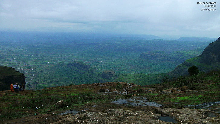Lion Point, Landschaft, Lonawla, Khandala, Sahyadri, Ambi Valley, Unglaubliches Indien, Pune, Saharacity, Monsun, 3D und, HD-Hintergrundbild