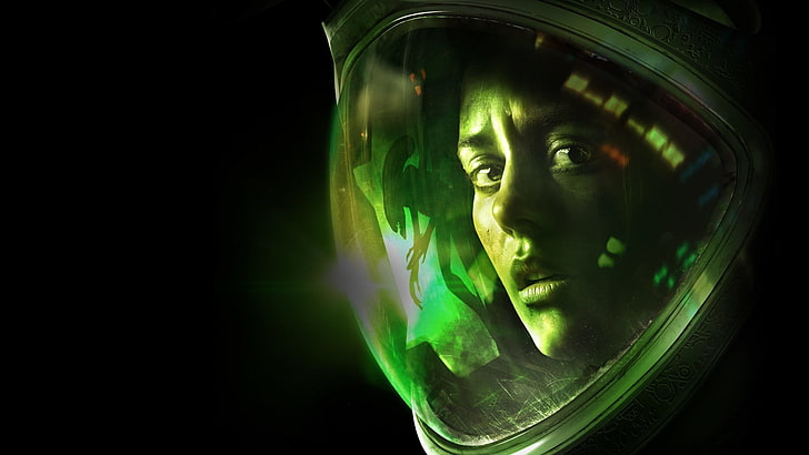 femme portant un papier peint numérique combinaison spatiale, Alien: Isolation, Fond d'écran HD