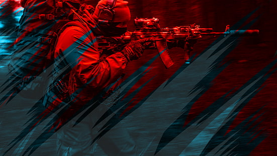 Spetsnaz, exército russo, arma, militar, soldado, HD papel de parede HD wallpaper