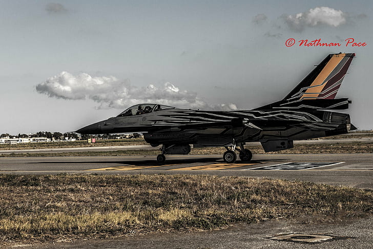 2015, 3872x2592 px, Belgian Air Force, Belgium, General Dynamics F, Jet Fighter, Malta, HD wallpaper